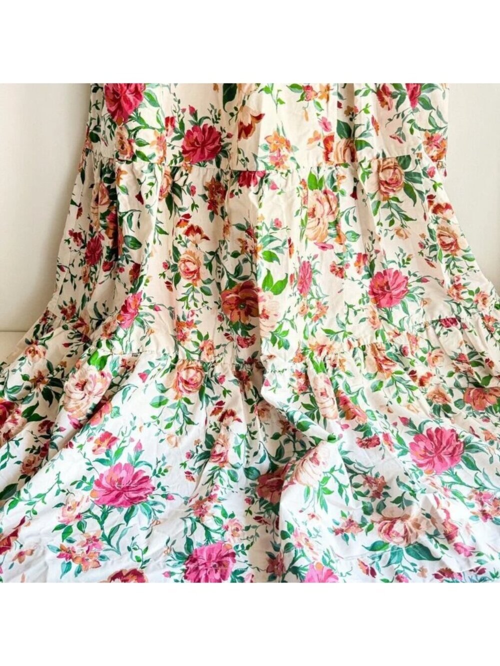 Anthropologie Floral Somerset Maxi Dress S - Picture 4 of 8